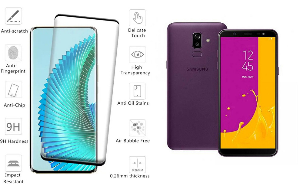 Защитное стекло HyperGlass Pro для Samsung Galaxy J8 2018 SM-J810 – максимальная чувствительность и защита Киев - изображение 2