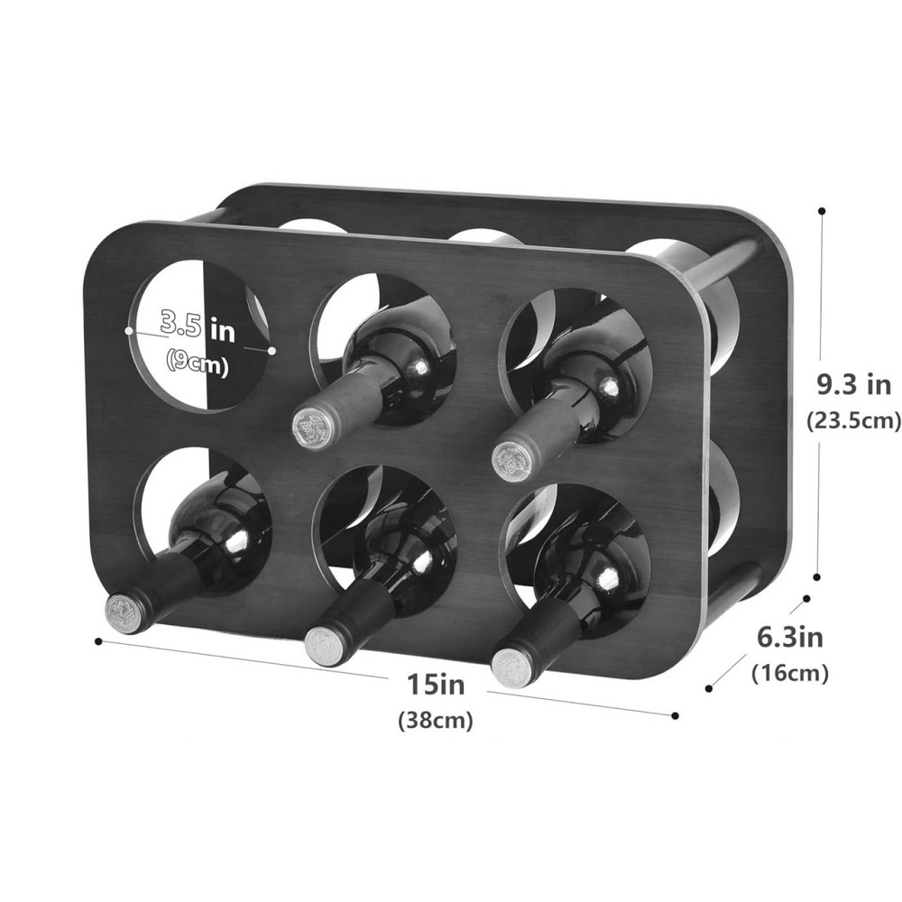 Настольная винная полка 