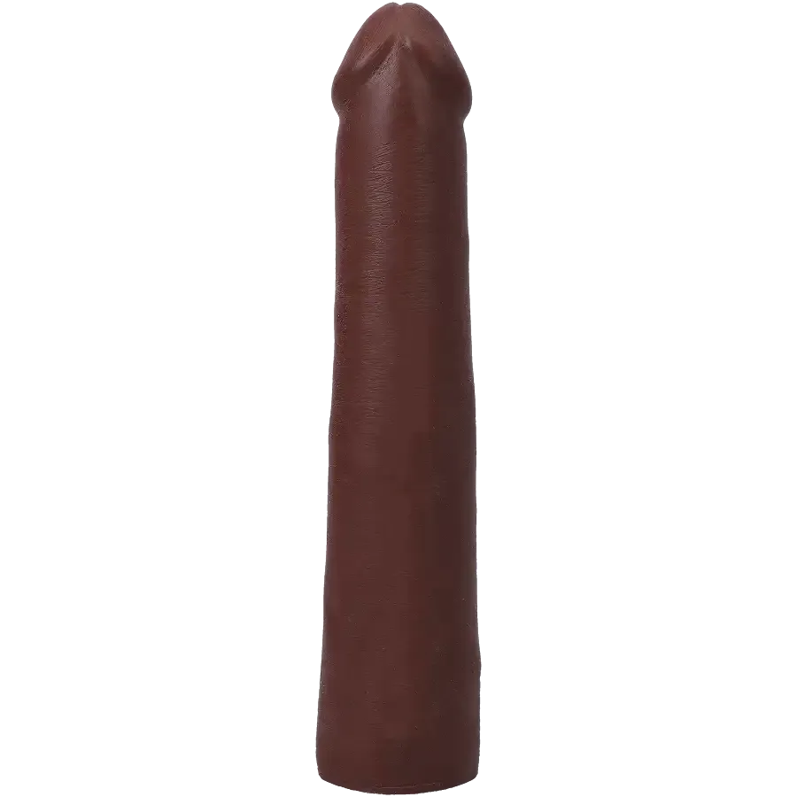 Фалоімітатор Doc Johnson The Realistic Cock ULTRASKYN - 9 Inch Chocolate Львів - фото 4