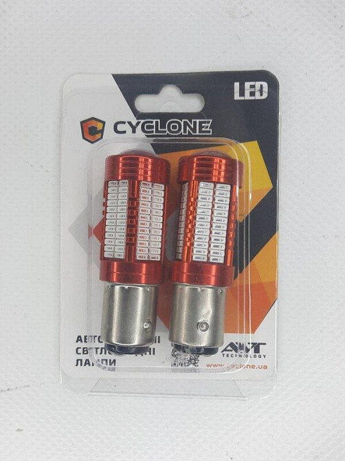 Лампочка 12-24V з велик. цок. 106LED 2-х конт. S25-054 CAN 4014 2000Lumen Вінниця - фото 1