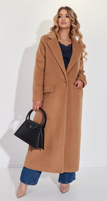 Пальто Лама длинное (46) Киев - изображение 4