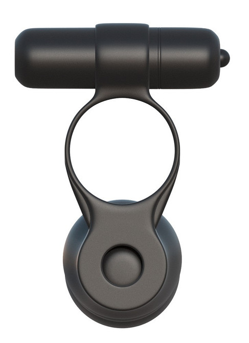 Насадка на член для подвійного проникнення з віброкільцем Posable Partner Double Penetrator Sex Aura Київ - фото 6