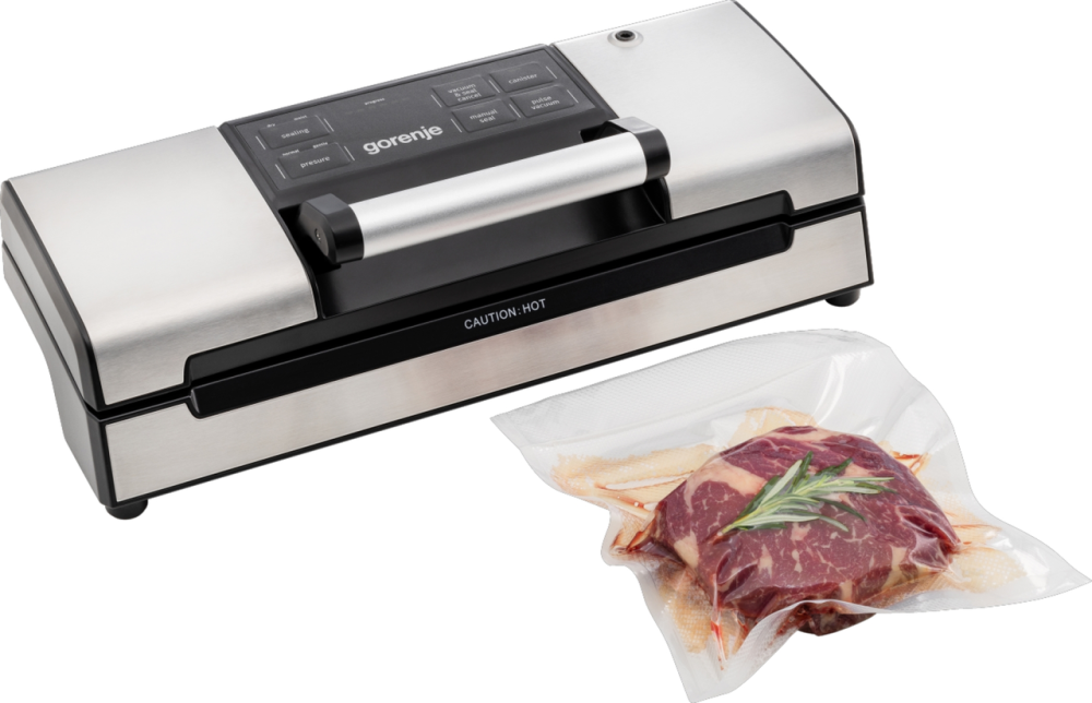 Вакуумний пакувальник Gorenje VS120E Pro ( сріблястий з чорним ) Харьков - изображение 9