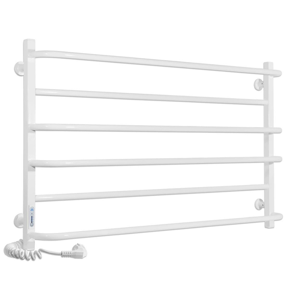 Электрический полотенцесушитель Laris Зебра Практик ЧК6 1000Х600 Э белый Киев - изображение 1