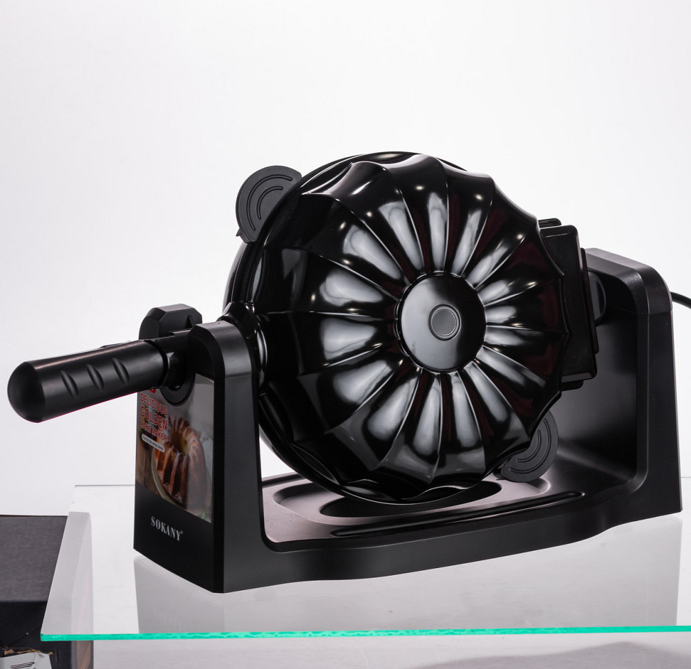 Sokany Кексниця електрична 1800 Вт з антипригарним покриттям 37×17×18 (см) Чорна SK-BBQ-837 Коломыя - изображение 8