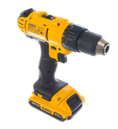 Акумуляторна дриль-шуруповерт DeWALT DCD771D2, 18В, обертаючий момент 42 Нм,2 акумулятора + зарядне + кейс Київ