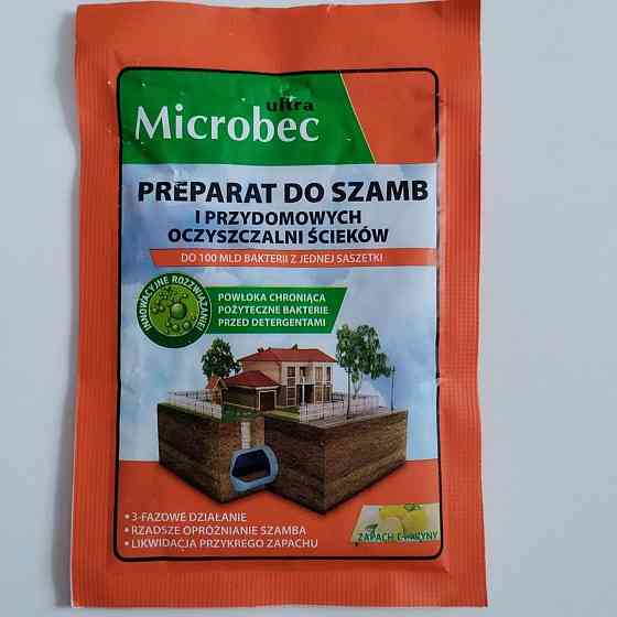 Біопрепарат Microbec для туалетів, септиків, вигрібних ям 25 г – ефективне очищення без запаху Харків