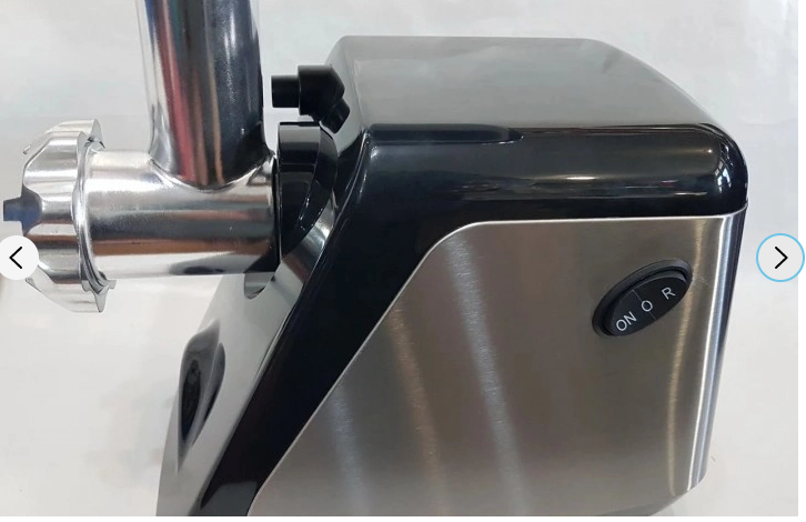 Електрична м’ясорубка Domotec MS-2023 3000 Вт з реверсом, насадками для ковбас, кеббе та соку Одеса - фото 6