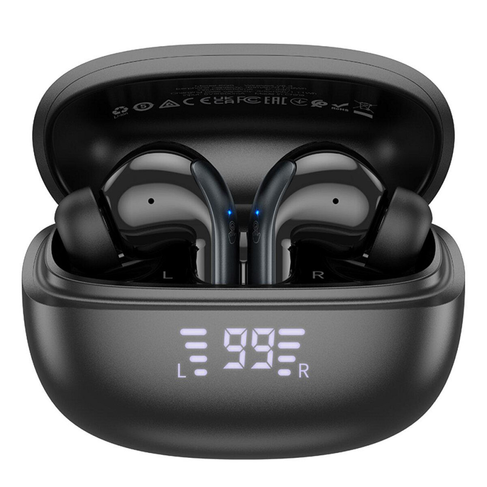 Навушники бездротові HOCO EQ5 Energy true wireless ANC+ENC noise reduction BT headset Black 6942007602419 Одеса - фото 4