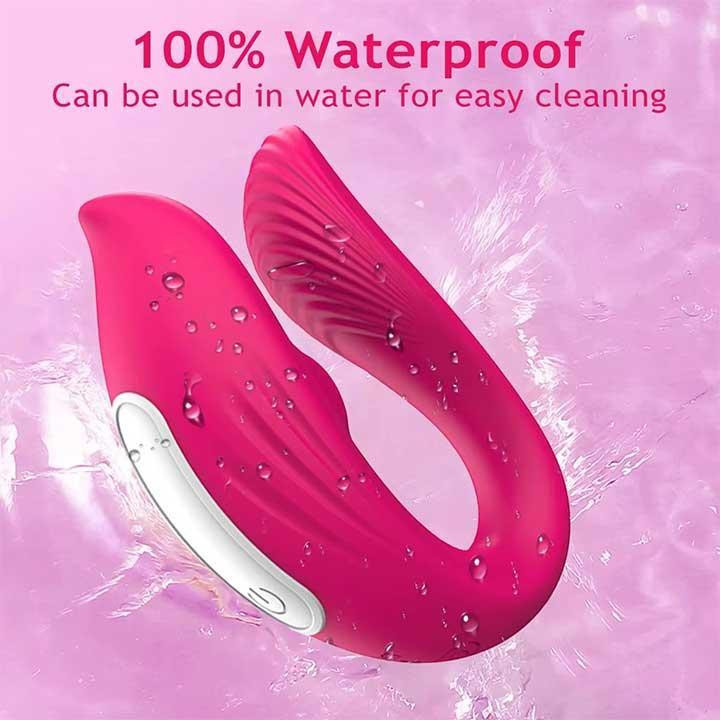 Вакуумний смарт-вібратор для пар Love Spouse фуксія Вінниця - фото 8