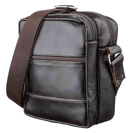 Сумка мужская Коричневая (SHVIGEL) Киев