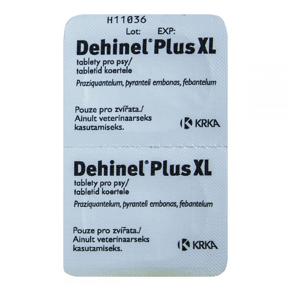 Dehinel Plus XL (Дехинел Плюс XL) от гельминтов для больших собак (2 таблетки), KRKA Винница - изображение 3