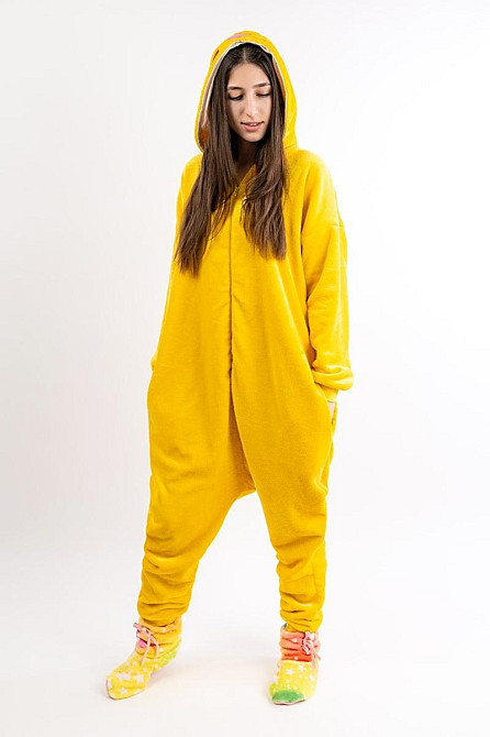 Кигуруми- комбенизон женский (Пикачу) домашний, пижама,  Украина, комбинезон на молнии домашний топ Крохатушка Киев - изображение 2
