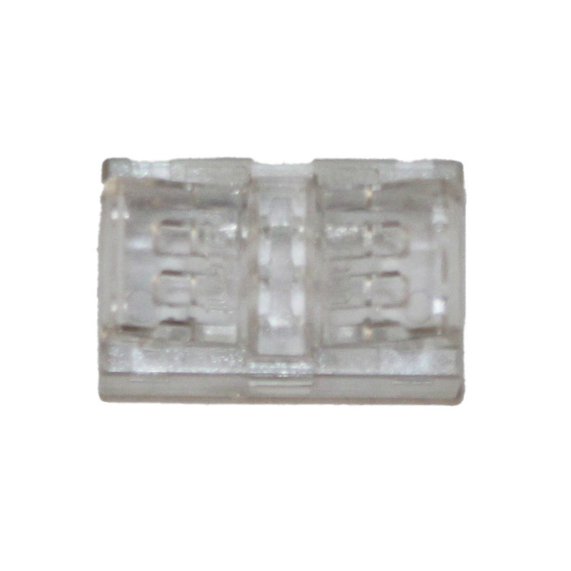 Коннектор прямой 8 мм лента-лента IP65, прозрачный Днепр - изображение 1