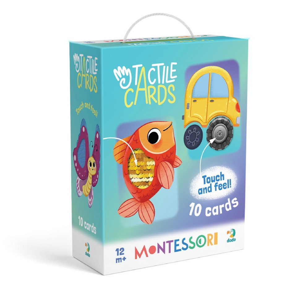 Набор карточек с тактильными элементами 