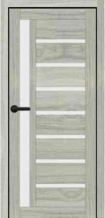 Двері міжкімнатні Порталіно PL-01 месина срібна сатин Київ