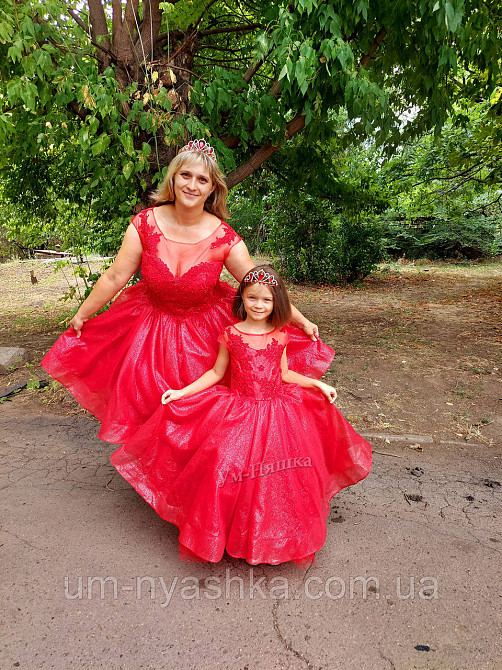 Платья FAMILY LOOK на годик, FAMILY LOOK мама-дочка Кривой Рог - изображение 4