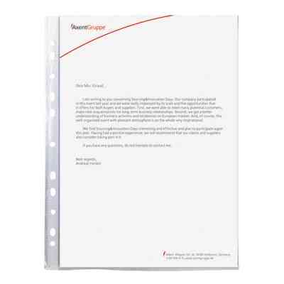 Файл Axent А4+ Glossy, 30 мкм (100 шт.) (2007-00-А) Вінниця