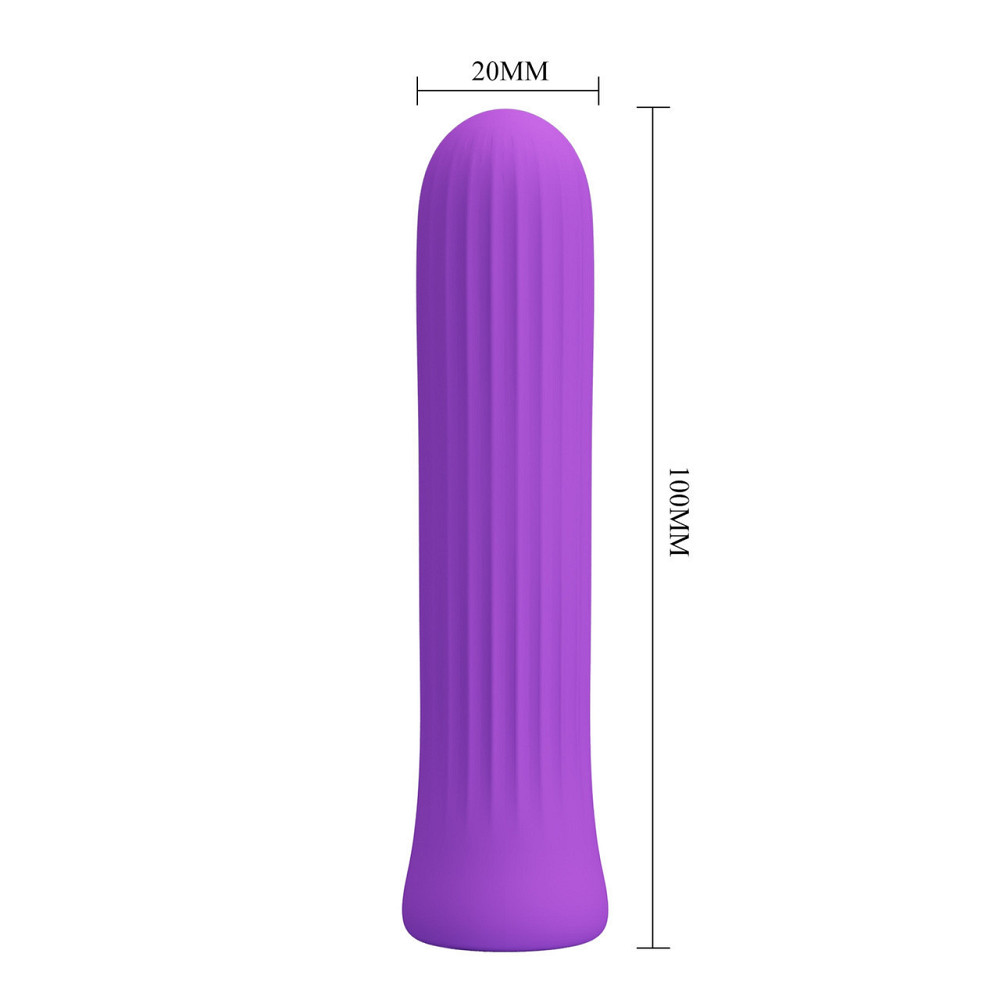 Мини-вибратор PRETTY LOVE Blanche фиолетовый, 10 х 2 см Sex Aura Киев - изображение 7