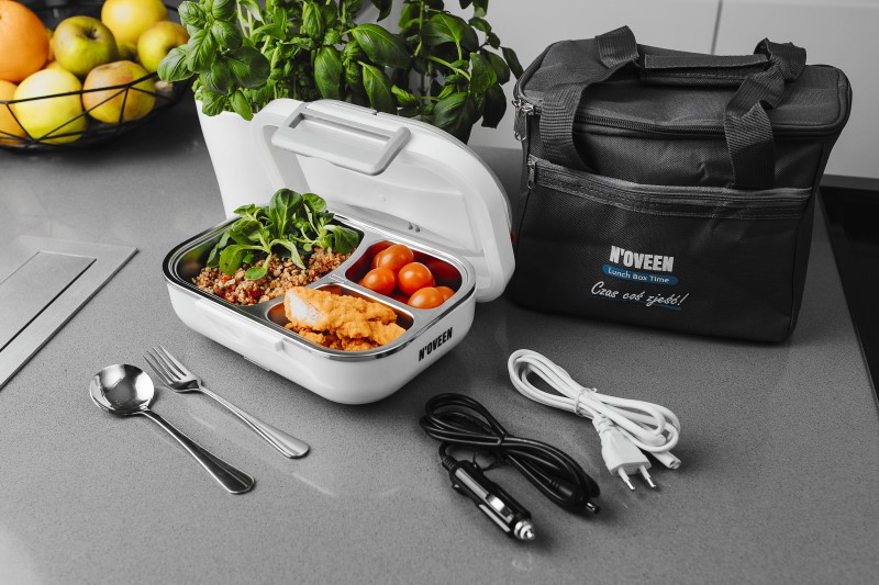 Ланч-бокс з підігрівом від 230В і 12В з термосумкою Noveen LB510 Дніпро - фото 4