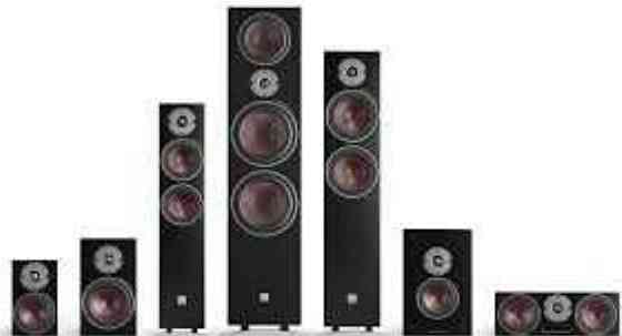 Комплект акустики Dali Oberon 5 + Oberon Vocal + Oberon 1 White/Black. Харків