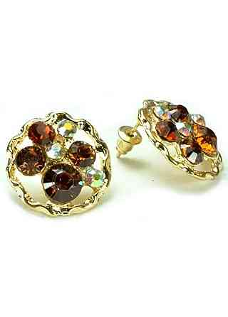 Серьги гвоздики СГ1550-4-17-5 Киев