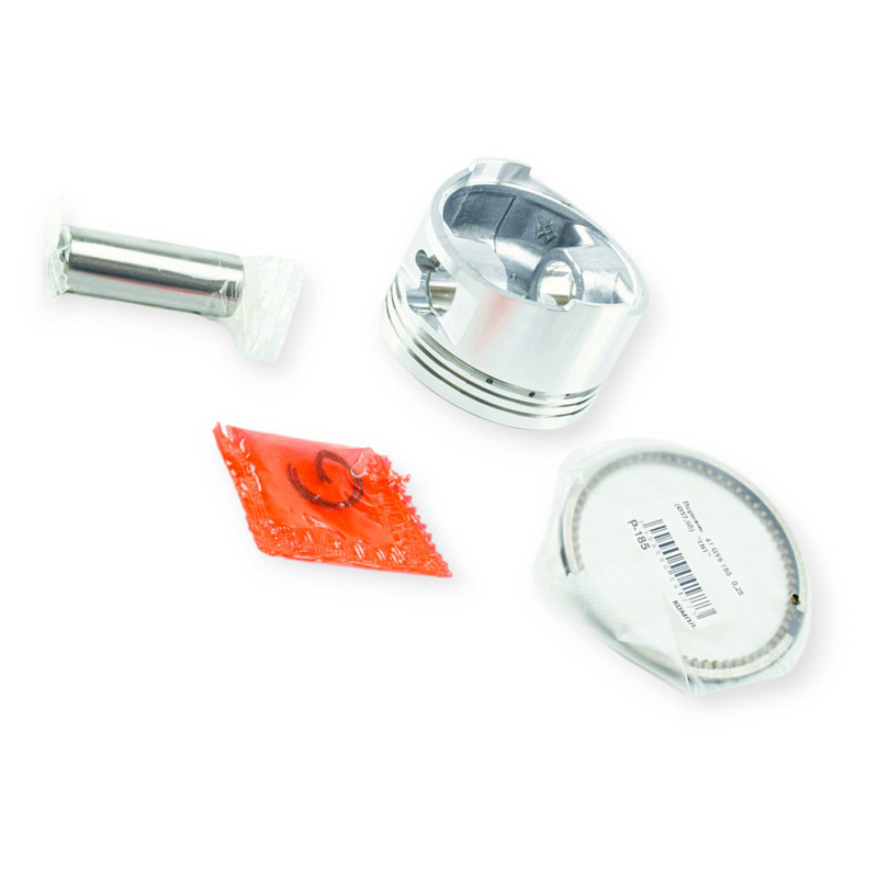 Поршень скутер 4 т китай -150CC d=57,4 + 0.25 комплект Мукачево - изображение 1