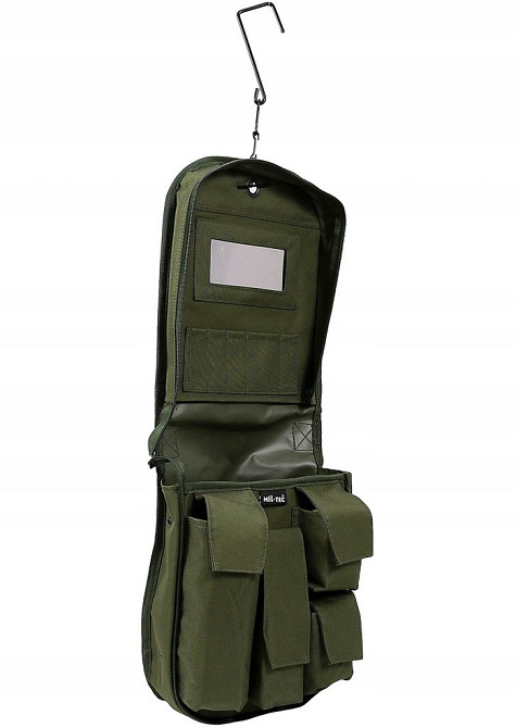 Универсальная Косметичка (Органайзер) для принадлежностей с зеркалом Mil-Tec от Sturm (16002001) Olive Нововолынск - изображение 4