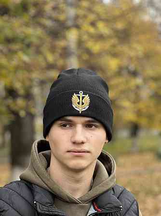 Шапка утеплена чорна Морська Піхота Черновцы