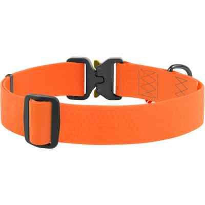 Ошейник для животных WAUDOG Waterproof с QR паспортом XXL Ш 40 мм Д 43-70 см (оранжевый) (28014) Винница
