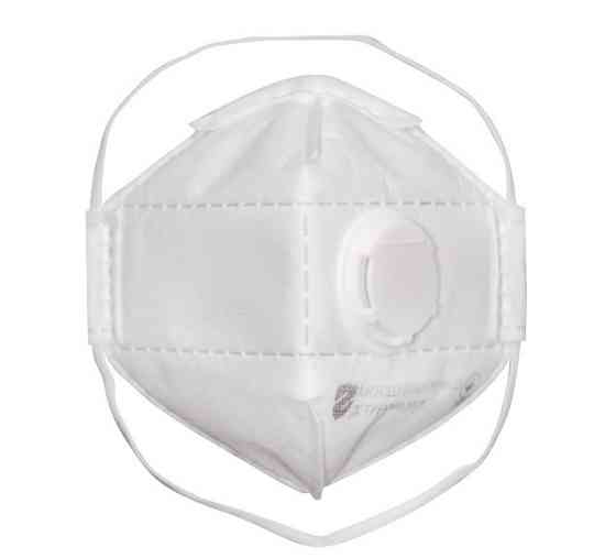 Респиратор одноразовый FFP3 с клапаном выдоха Sizam Air Fold 9314 Ровно