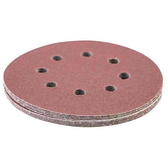 Шліфувальне коло 8 отворів Ø125мм P120 (10шт) SIGMA (9122671) Рівне