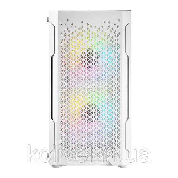 Корпус LogicConcept ARAMIS MESH+GLASS ARGB fans 3x120mm WHITE без БЖ mATX (AM-ARAMIS-20-0000000-0002) Киев - изображение 6