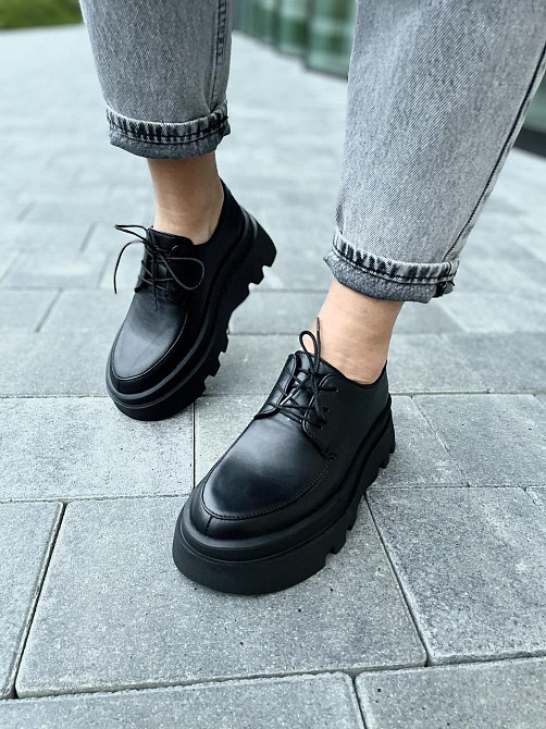 Nivelle Туфлі жіночі NIVELLE 2138/Соня-6 чорні (весна-осінь, шкіра натуральна) (4769) лише 37р. Коломия - фото 4