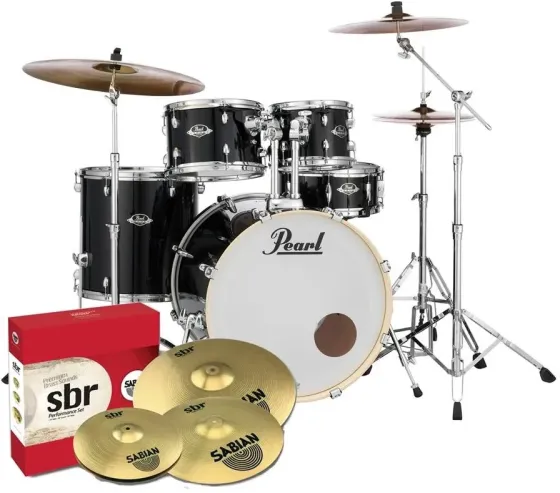 Ударная установка  Pearl Export Fusion Okleina + Тарілки Sabian Киев