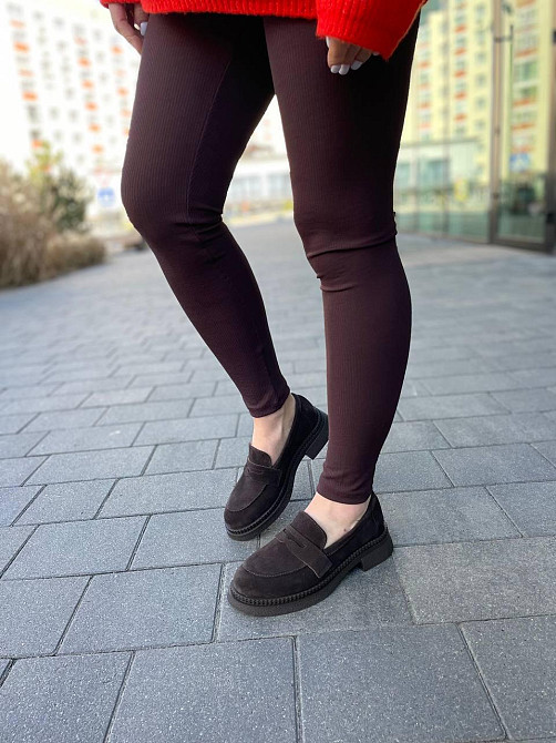 Zemira Туфлі жіночі ZEMIRA Астра/миндаль шоколадні (весна-осінь, замша натуральна) (5797) Коломия - фото 7