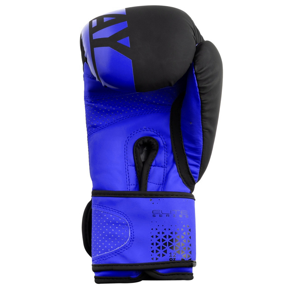 Боксерські рукавиці PowerPlay 3086 Matt Challenger Чорно-Сині 16 унцій Каменское - изображение 6