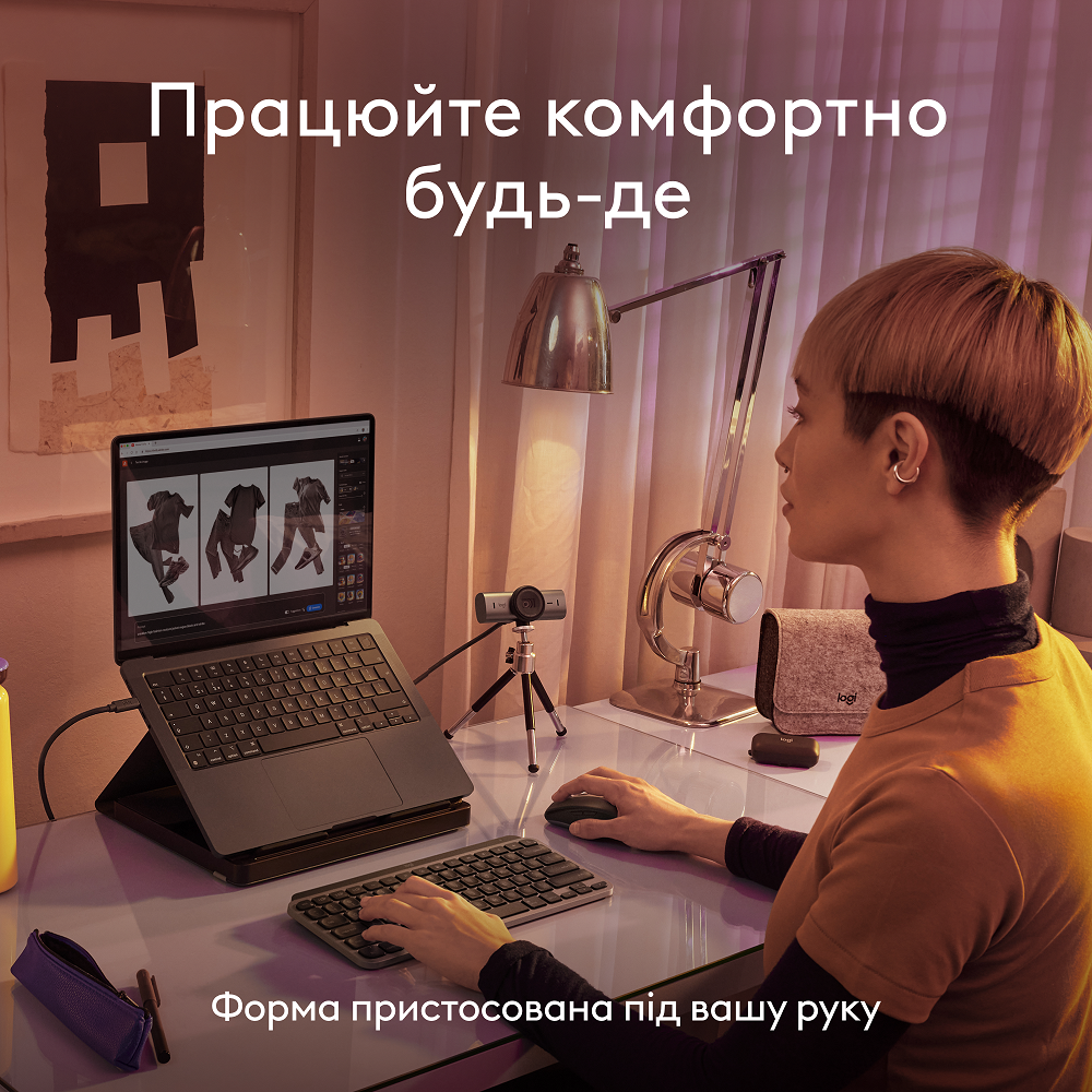 Миша Logitech MX Anywhere 3S for Ma, Space Grey (910-006947) (6998415) Київ - фото 10