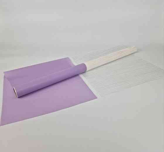 Рулон 10 м тонований "Ніть" (22) плівка для квітів (h680) No 4 СИРЕНЬ (1 шт.) Харків