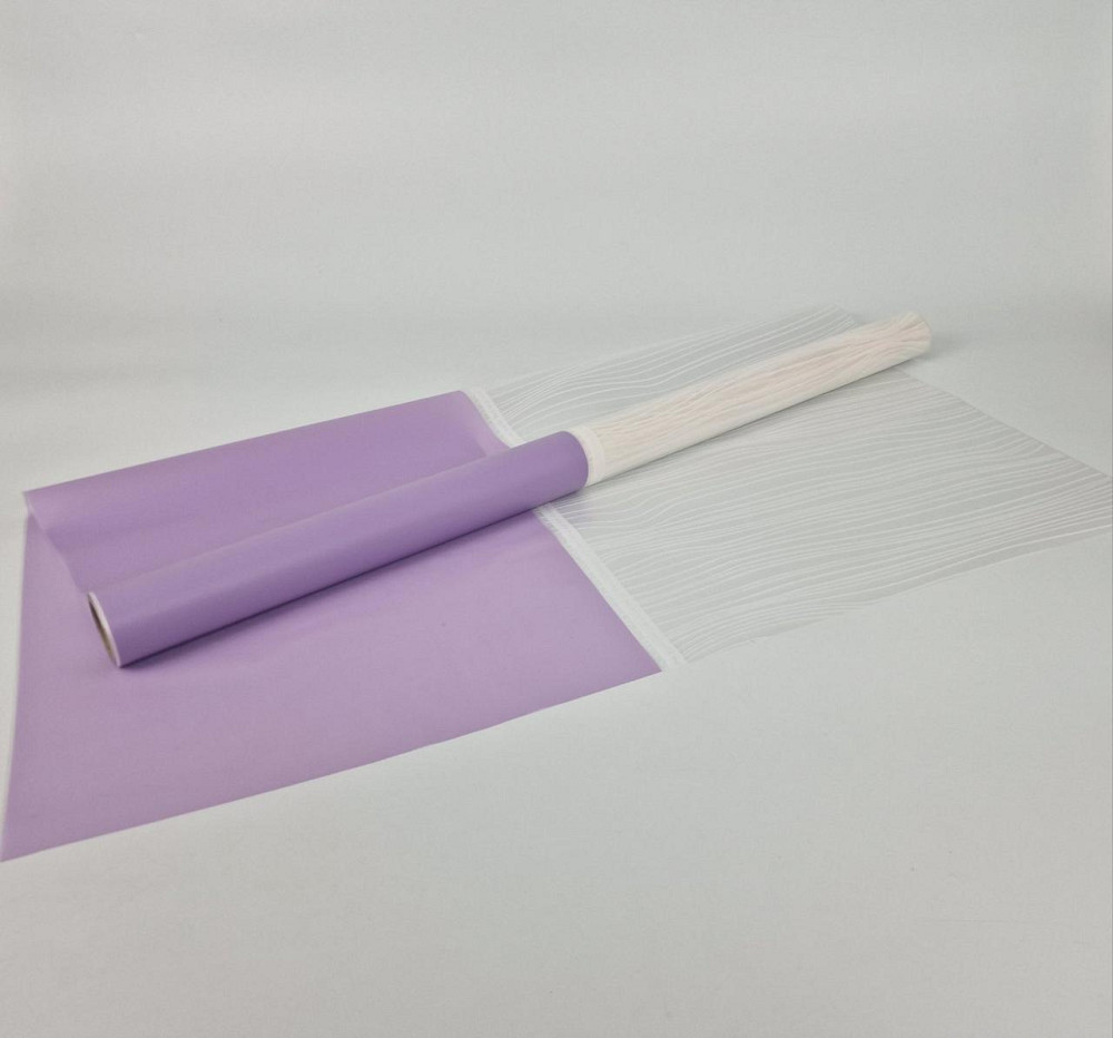 Рулон 10 м тонований "Ніть" (22) плівка для квітів (h680) No 4 СИРЕНЬ (1 шт.) Харків - фото 1