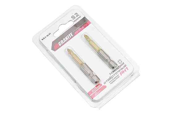 Біта PH1 50мм 1/4" S2/TITAN 2шт 10-01-510 Київ