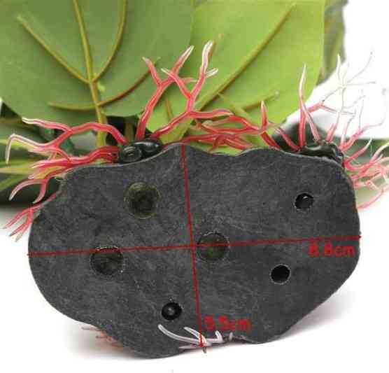 Растение искусственное в аквариум 22 см зеленый Киев