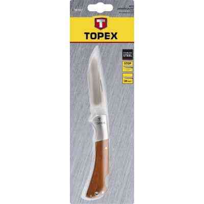 Ніж Topex унiверсальний, лезо 80 мм, складний (98Z007) Вінниця