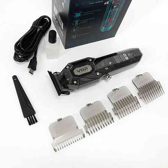 Портативна ручна машинка для стрижки волосся, Професійний тример з насадками, Машинка для підстригання PG-76 Івано-Франківськ