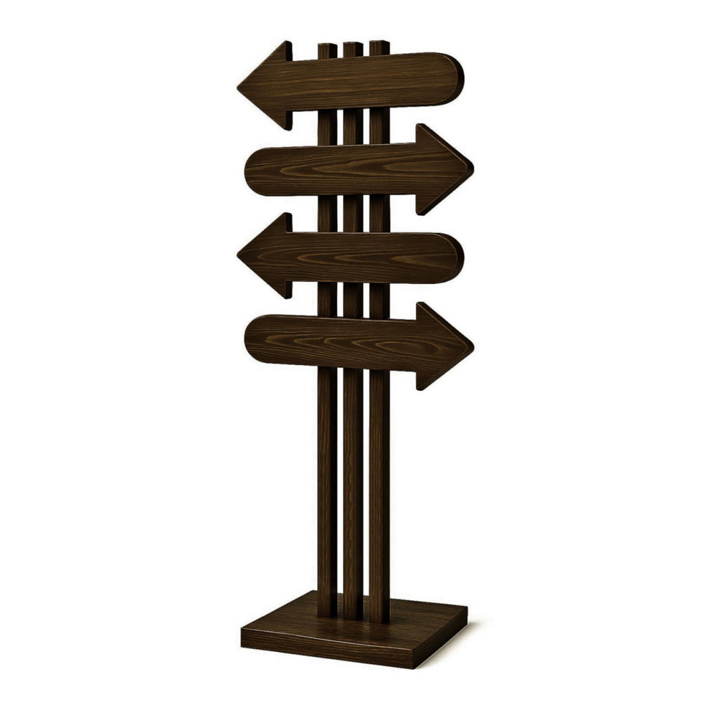 Напольная стрелка-указатель 