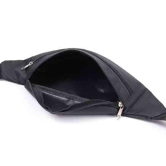 Универсальная сумка на пояс из качественного полиэстера Черный (FABRA) Киев