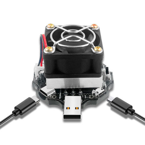 USB навантаження електронне регульоване 65Вт Atorch тестер навантажувальний резистор Київ - фото 2