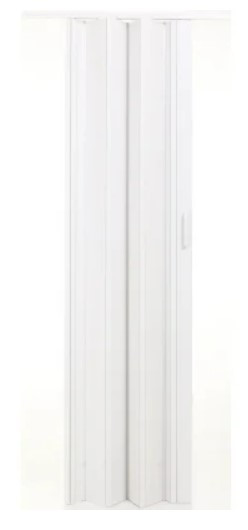 Двери гармошка глухая DiCIDoors DiCi-12  85х2030х12мм  Белая  №315 Днепр - изображение 6