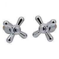 Ручки для змішувача без кранбукс HAIBA DOMINOX (пара) Харків