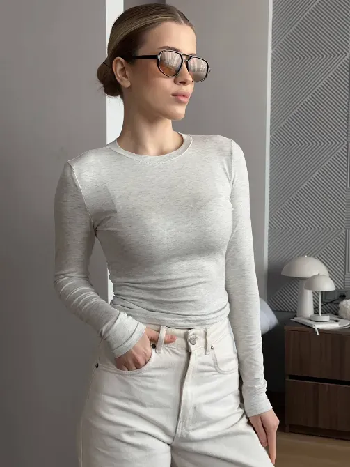 Базовые лонгсливы в 7-ми цветах Одесса - изображение 9